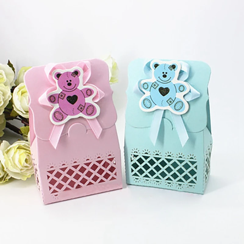 12 шт. детские праздничные коробки для конфет вечерние украшения милые свадебные