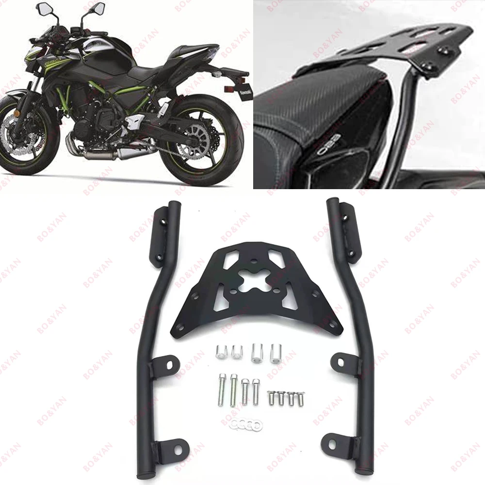 

For Kawasaki Z650 Ninja 650 NINJA650 2018 2019 2020 2021 Motorcycle Rear Luggage Shelf Tail Box Refit Case Frame Shelves Bracket