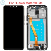 original display for huawei mate 20 lite lcd with frame display touch screen digitizer assembly mate 20 lite sne lx1 screen