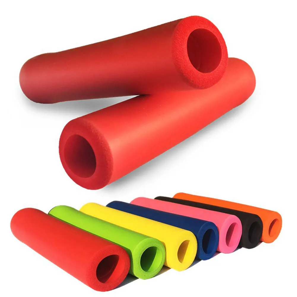 1 paar fahrrad grip silikon lenker ultraleicht weichen anti skid schock absorbieren grips cover außen mtb radfahren anti slip griffe free global