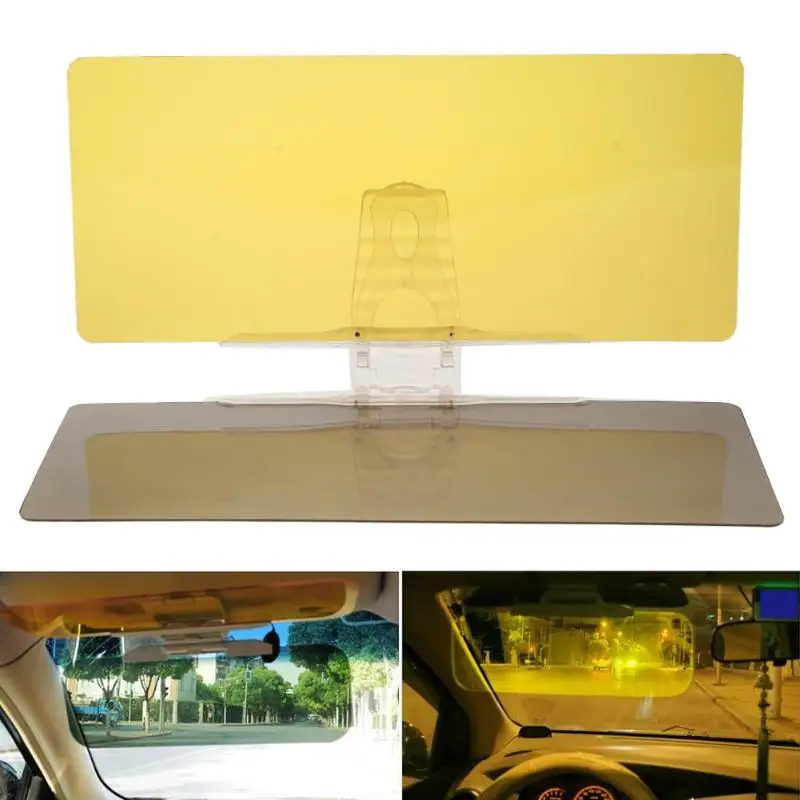 

2 in 1 Car Sun Visor Day Night Anti Glare Dazzling Goggle Sunshade Mirror Clear View Dazzling Goggles Interior Accessories