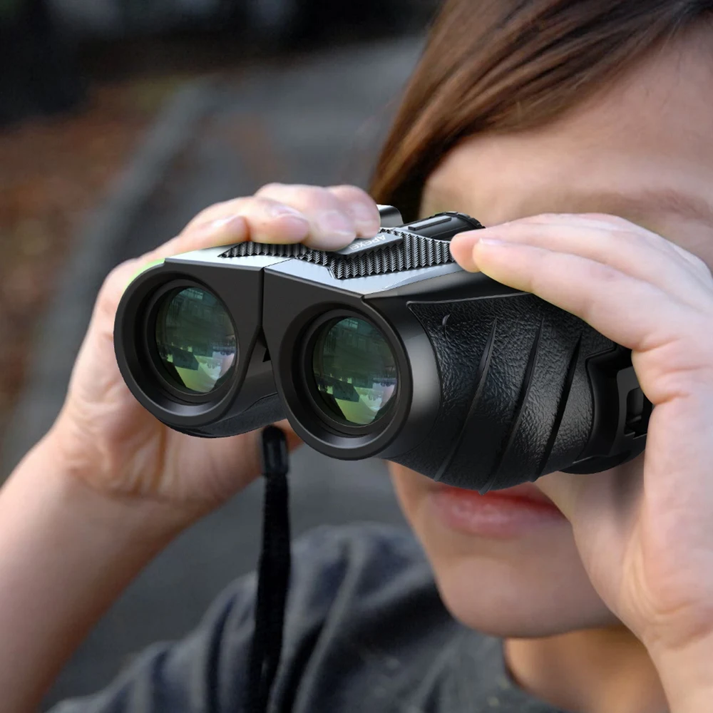 

10*25 Binoculars Outdoor Bird Watching Mountaineering Hunting High Power Low Light Night Vision Non-slip Paul Telescope
