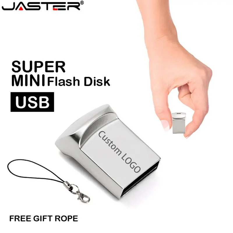 JASTER Mini металлический флэш-диск 4 ГБ 8 16 32 64 | Компьютеры и офис