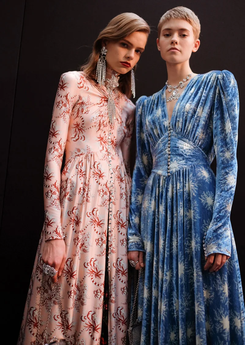 Tingfly 2020 подиумное дизайнерское бархатное платье с цветочным принтом роскошное