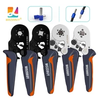ferrule crimping tool kit awg23 7 self adjustable ratchet wire single crimping tool kit plier tool set wire crimp wire terminal