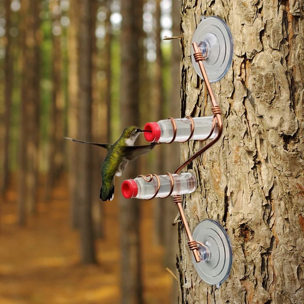 

Window Hummingbird Feeder Suction Cup Bird Feeder Outdoor Bird Feeder Home Decoration Bird Supplies