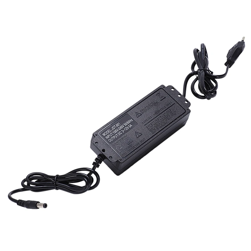 Adjustable Ac To Dc 3V-12V Universal Adapter With Display Screen Voltage Regulated Power Supply Adatpor 3 12 V(Eu Plug) | Электроника