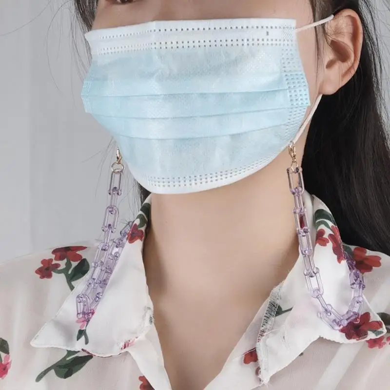 

Acrylic Sunglasses Straps Mask Lanyards Neck Chains Holder Sunglasses Chains Lanyard Reading Eyeglasses Cord Neck Strap Rope
