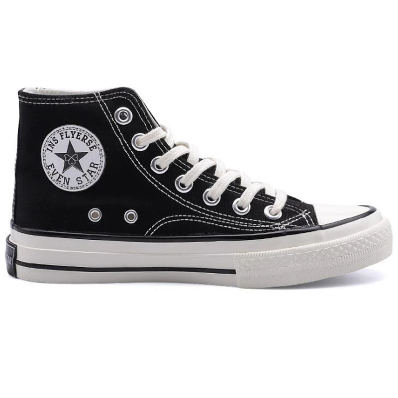 

High Top Men Casual Canvas Shoes Factory Outlet Fashion Sneakers Man Women Vulcanized Shoes Male Athletic Sneakers Drop Shipping