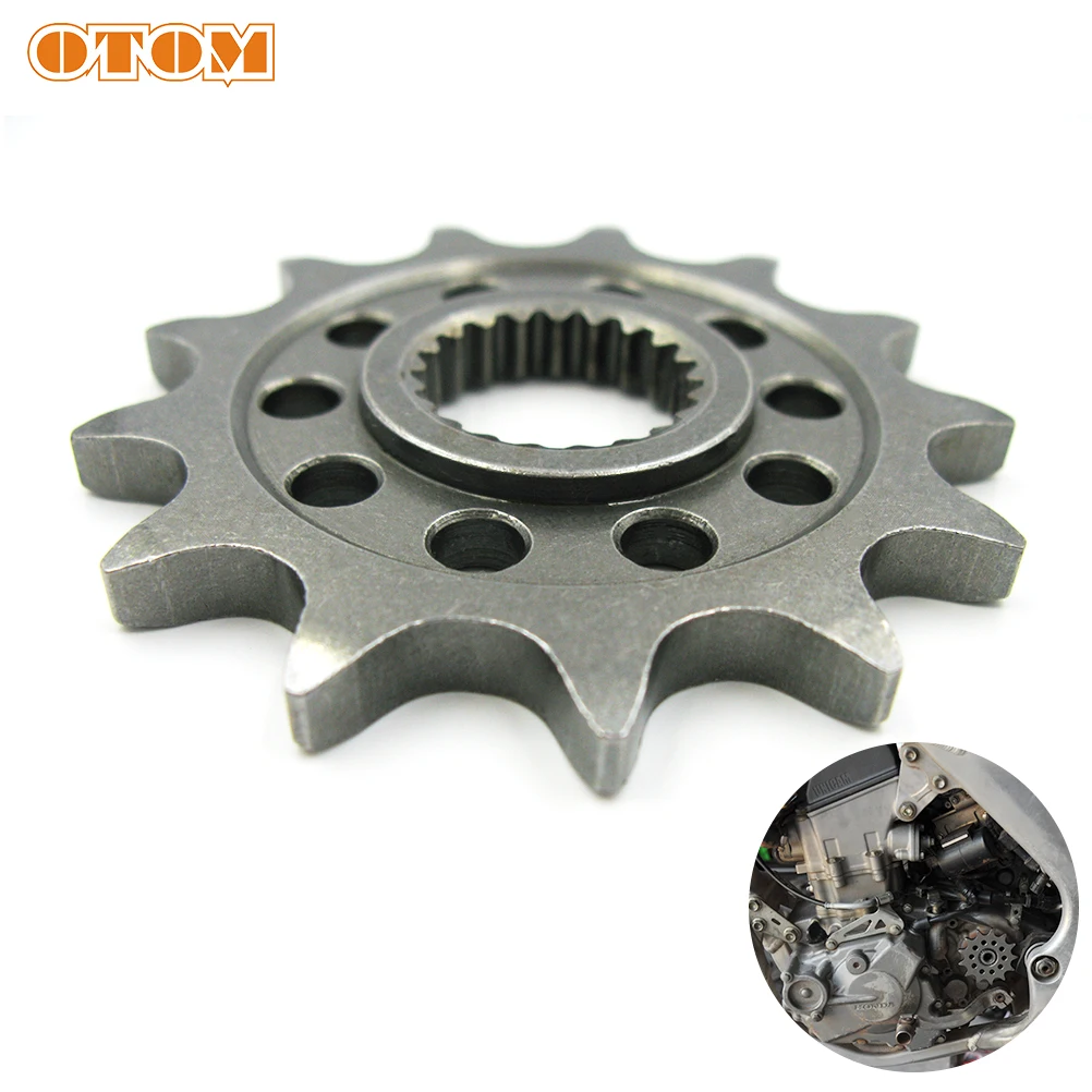

OTOM Front Chain Sprocket Motorcycle Dirt Bike Motocross For YAMAHA YZF Exclusive Forged For YZ125 YZ250F YZ250FX WR250F