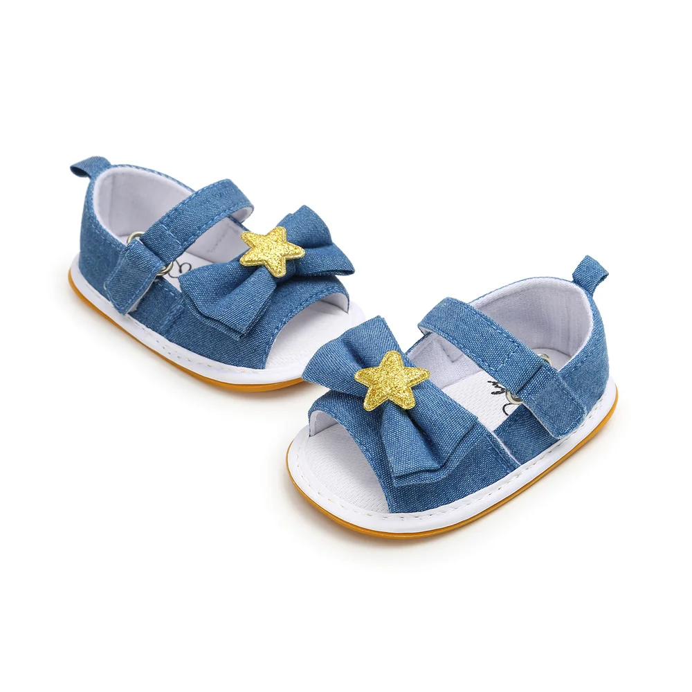 Детская летняя обувь для первых шагов с эластичной подошвой | Мать и ребенок
