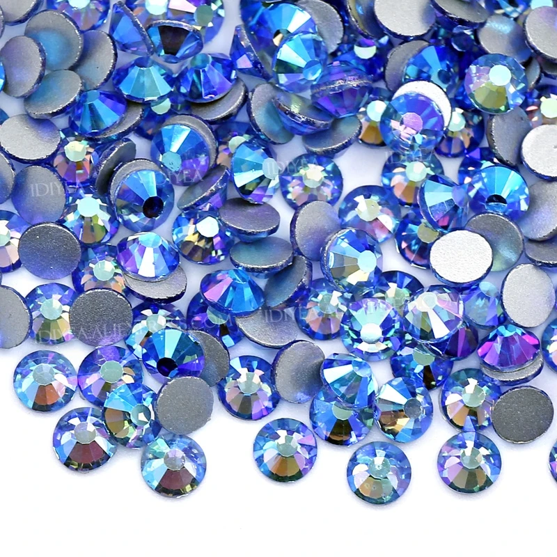 Lt.Sapphire AB Стразы не требующие горячей фиксации стразы кристаллы для