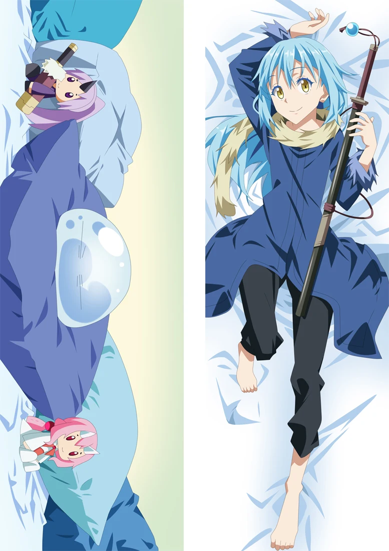 

That Time i Got Reincarnated As a Slime Dakimakura Cover Rimur Fullbody Pillow Case Double-Sided Anime Pillow Cover
