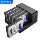 Док-станция Orico для жестких дисков 2,53,5 Sata, Usb 3,0, 10 ТБ, 2 отсека, Черная