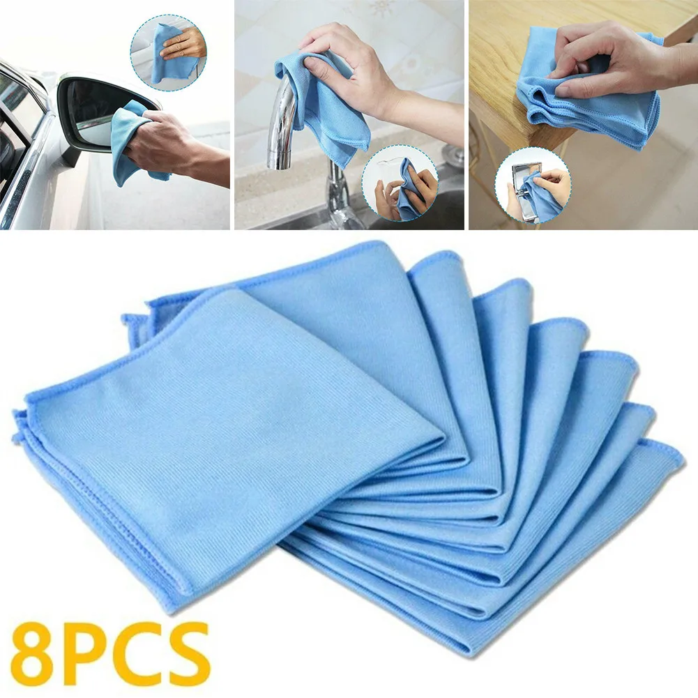 

Super Soft Car Wash Towel Dish Glass Microfiber Windshield 30cm X 30cm