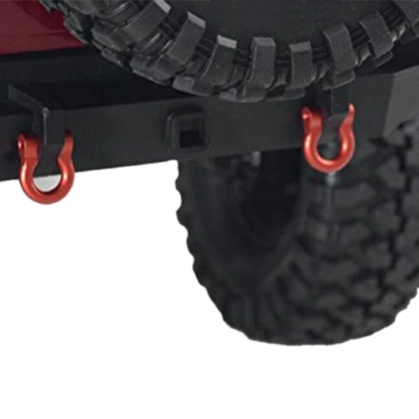 4 шт. алюминиевая буксировочная скоба для 1/10 весы TRX-4 гусеничный автомобиль