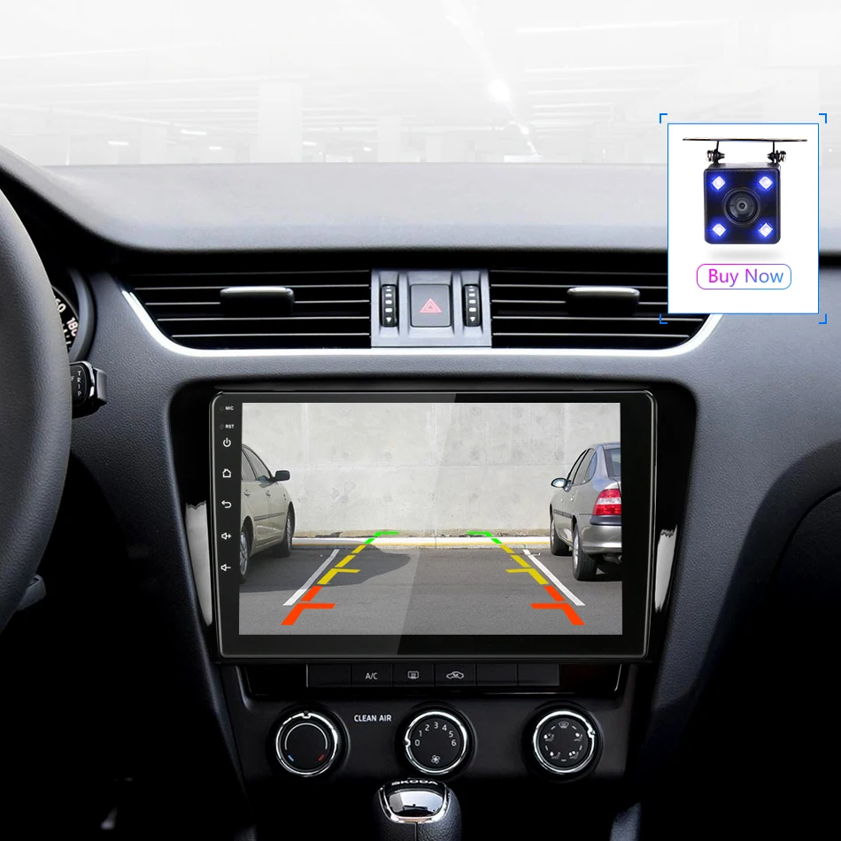 10," 2Din Android 8,1 для Volkswagen SKODA Octavia 3 A7- автомобильный Радио Мультимедиа Видео плеер навигация RDS головное устройство