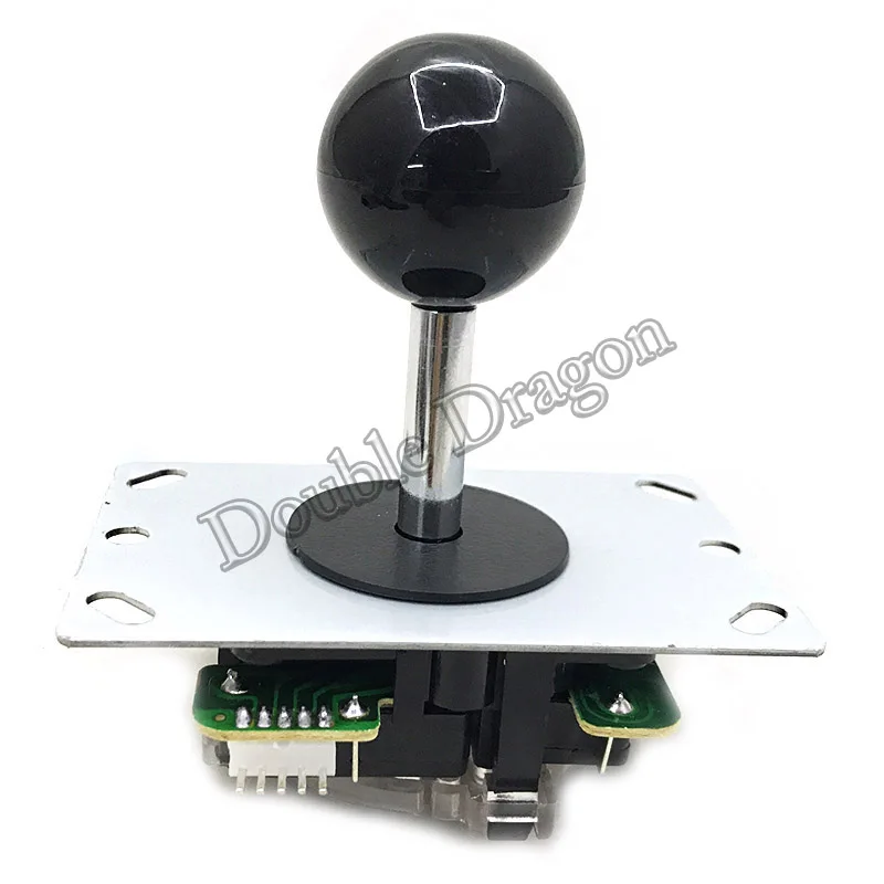 Цена по прейскуранту завода 1 шт. 8 цветов джойстик Sanwa для аркадных игр 5 Pin управление контроллер для игровой автомат для аркад - Цвет: Black