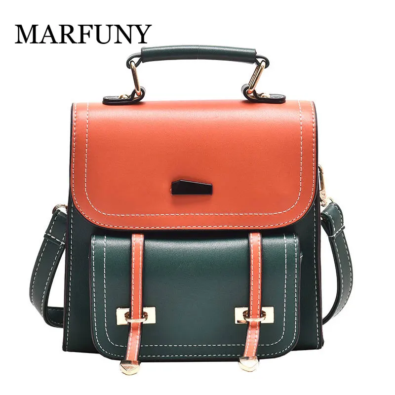 Женские рюкзаки винтажные женские сумки через плечо рюкзак из мягкой кожи