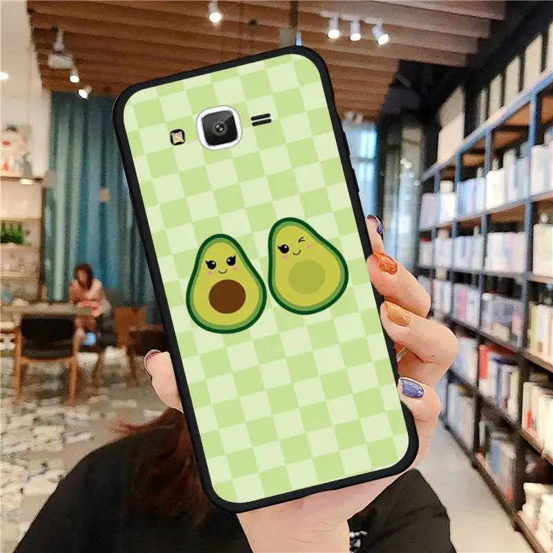 

Green grid avocado Fruit cartoon banana Phone Case For Samsung Galaxy J2 J4 J5 J6 J7 J8 2016 2017 2018 Prime Pro plus Neo duo