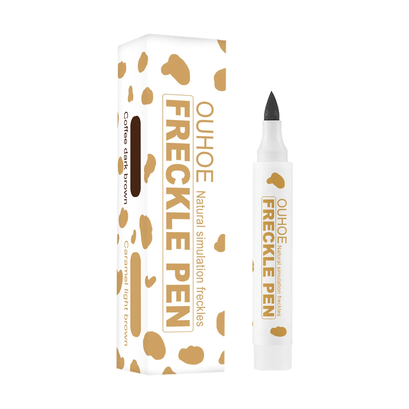 

Natural Lifelike Freckle Pen Soft Brown Freckle Pen Lasting Waterproof Dot Spot Pen Create Effortless Sunkissed Makeup TSLM1