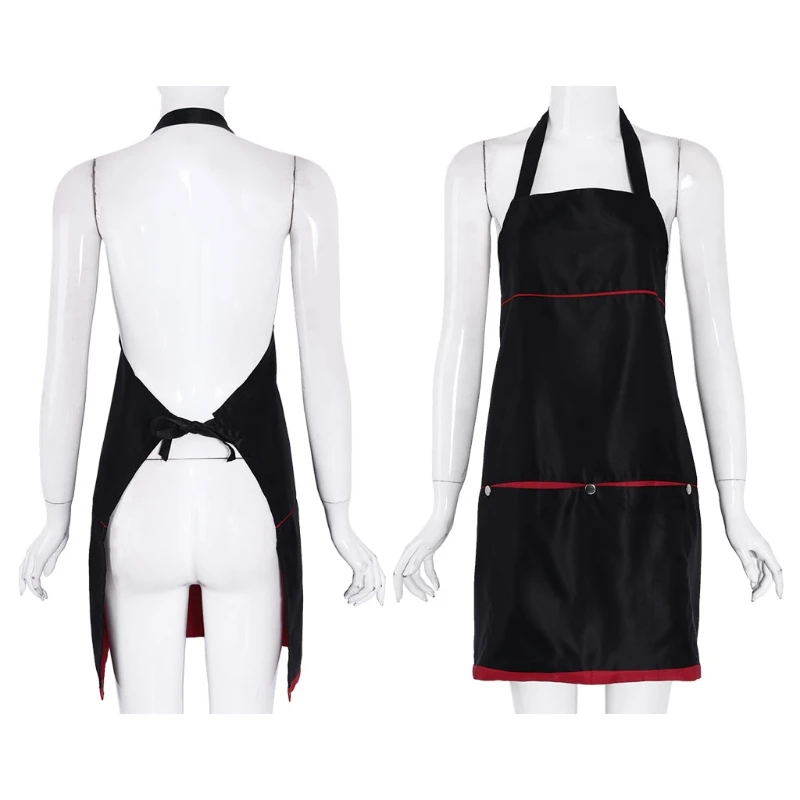 4 кармана Профессиональный Салон Парикмахерская мантия для стрижки волос