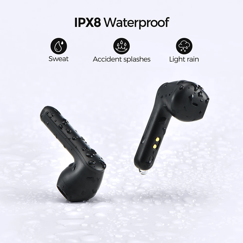 Беспроводные наушники Mpow MX1 с 4 микрофонами TWS спортивные поддержкой Bluetooth