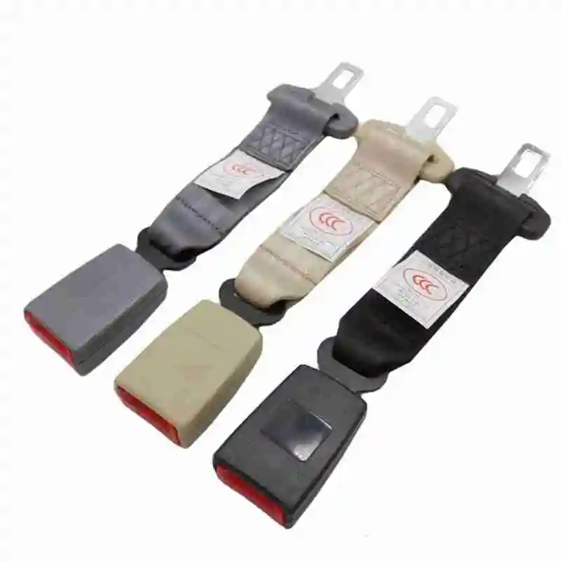 

Universal Car Safety Extension Belt 3 Color with Plug Seatbelt Accessories Buckle Clip Auto E9J8