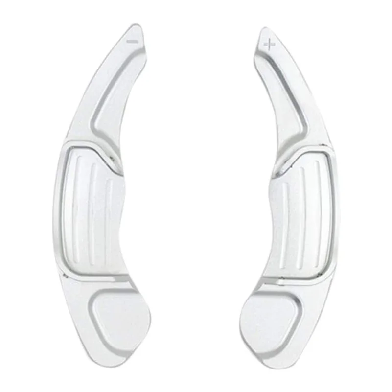 

New 2Pcs Genuine Aluminium Alloy Car Steering Wheel Shift Paddle For Ford Edge Fusion For Lincoln MKC MKS MKZ MKX Continental
