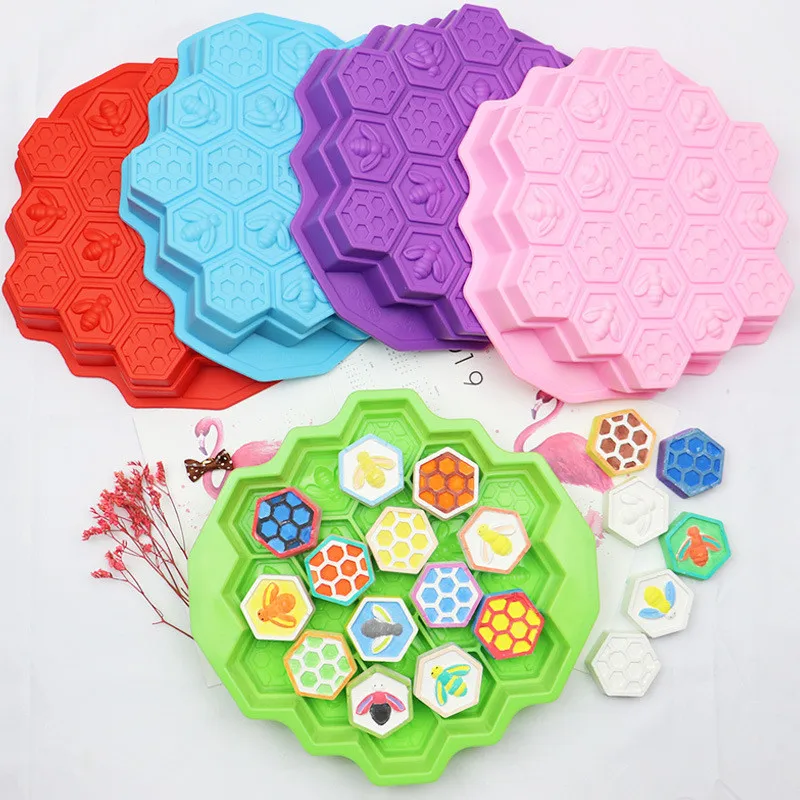 1 многожильной сотообразной структурой Форма Fondant (сахарная) формы для тортов DIY