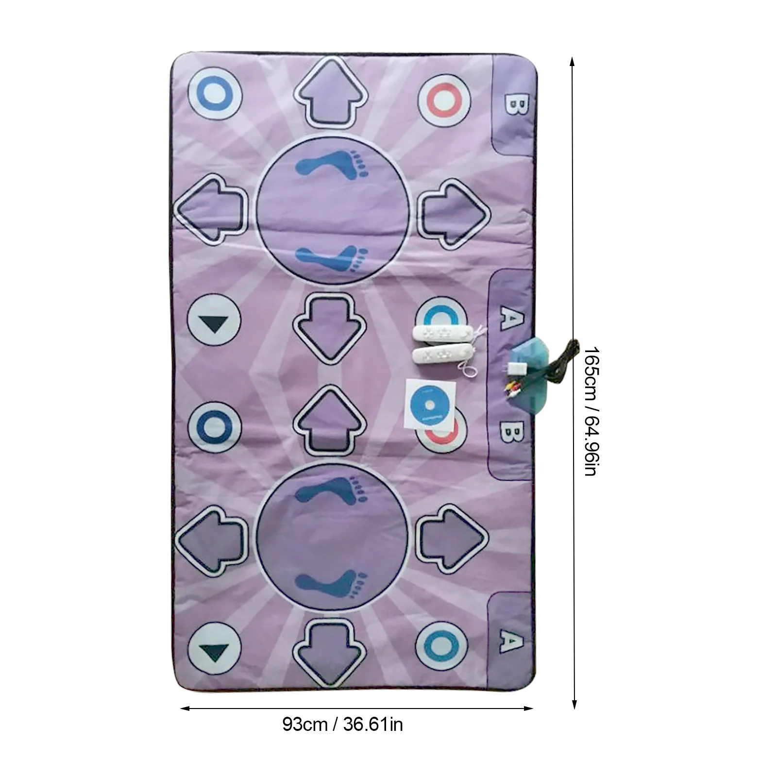 

Home Living Room Decor Carpet Kids Adults Double User Wireless Multi-Function Dancing Mats Non-Slip Dancer Step Pads FN60