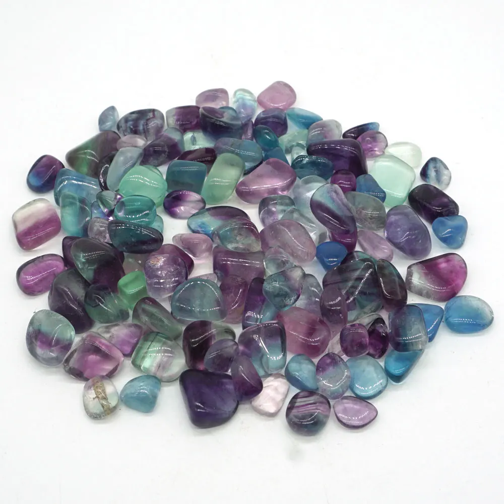 200 г натуральный драгоценный камень флюоритовая Хрустальная Bulk упали каменные