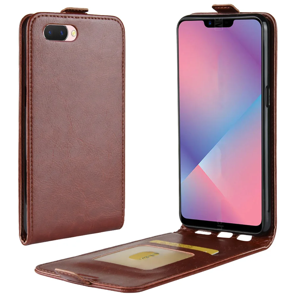 Чехол CPH1809 для OPPO A5 или AX5 (6.2in) чехол книжка с откидной крышкой кожаный отделением