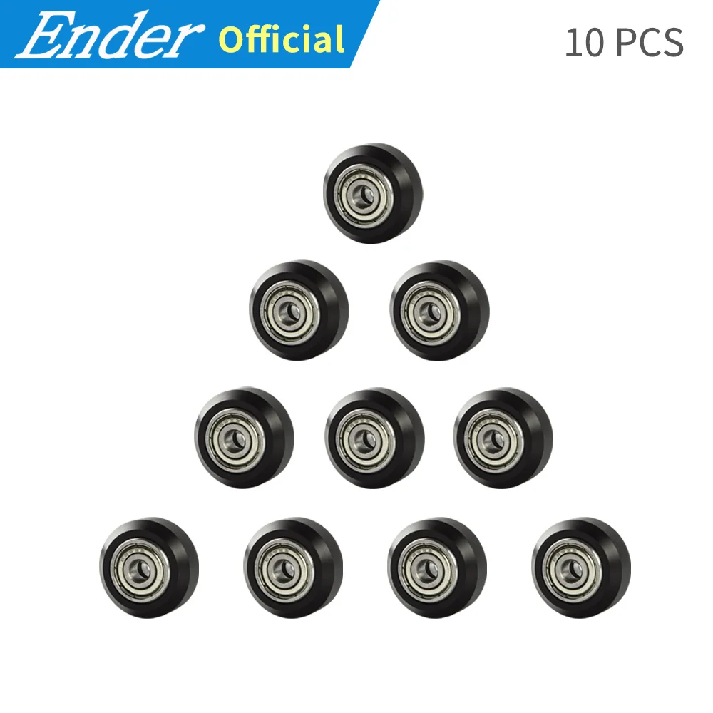 10 шт./лот встроенный подшипник шкив пластиковый для окон колесо