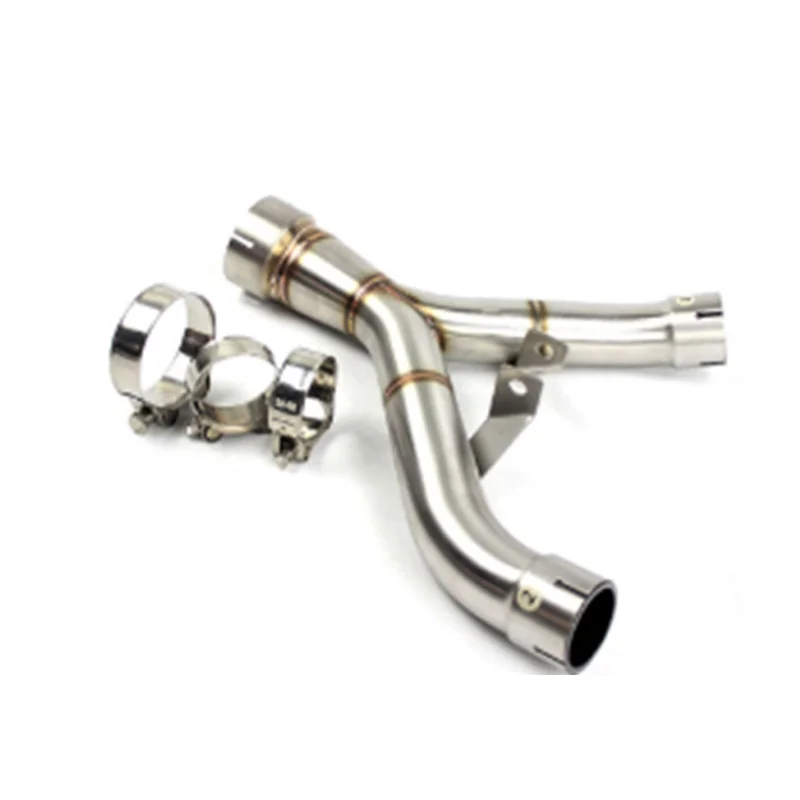 

Для Kawasaki Z1000 Z1000SX 2011 2012 2013 2014 2015 2016 2017 2018 2019 2020 выхлопная средняя труба мотоцикла