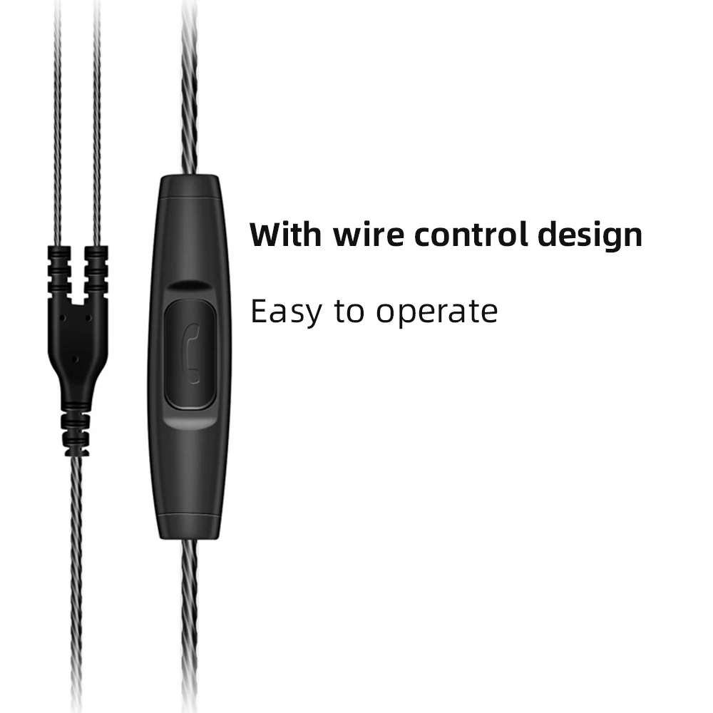 Новые спортивные проводные наушники FDBRO с тяжелыми басами музыкальные W6PRO