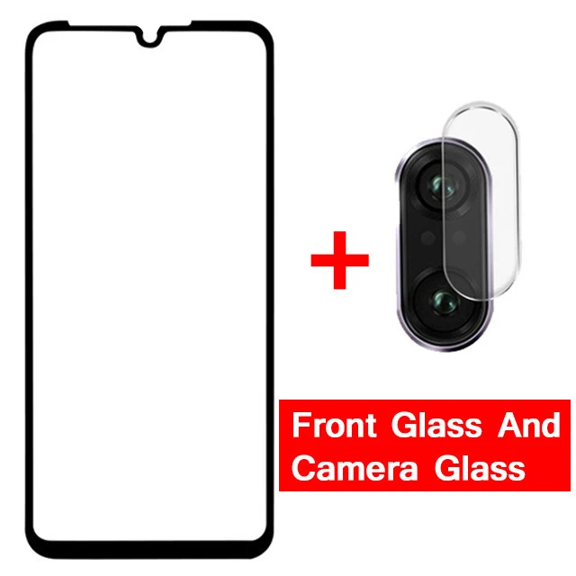 Glass and Lens Film 9D Покрытие Закаленное стекло для Xiaom Redmi Note 7 Note7 7pro 7A 7S SCamera защита для xiomi Redmi 7 7A профессиональная защита стекла - Цвет: Glass and Lens Film