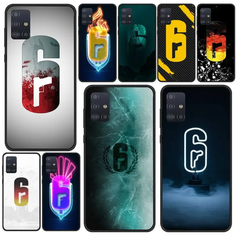 

Rainbow Six Siege Phone Case For Samsung A71 A72 A80 A91 A01 A02 A11 A12 A21 A21S A20S A31 A32 Cover Fundas Coque