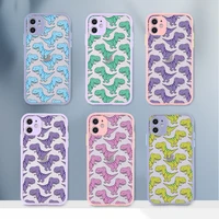 cute dinosaur baby camera protection bumper phone cases for iphone 11 pro max xr xs max x 8 7plus matte shockproof back cover