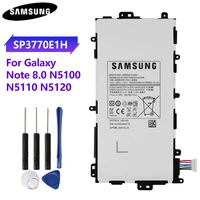 100 original tablet battery sp3770e1h for samsung n5100 n5120 galaxy note 8 0 n5110 genuine replacement batteries 4600mah