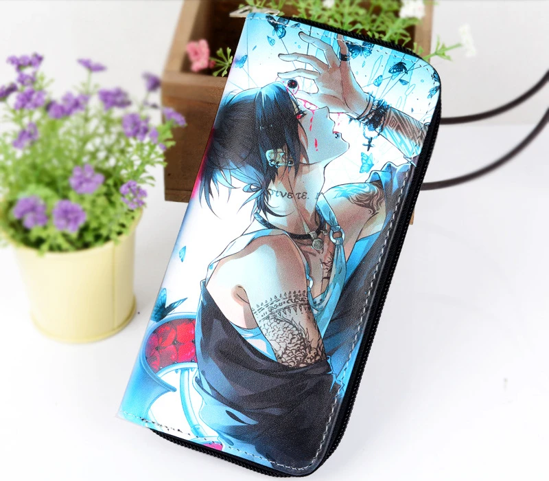 Длинный кошелек с принтом канеки Кена из аниме Токийский Гуль 1 шт. на молнии