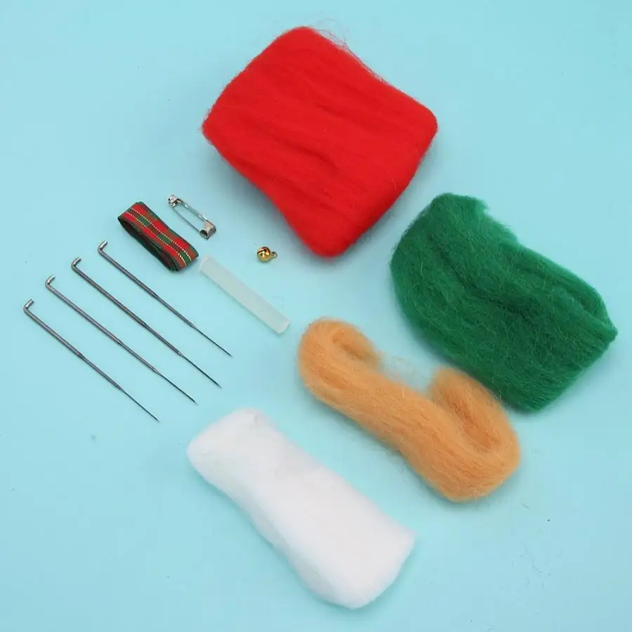 Войлок DIY упаковка игла валяние брошь прекрасная форма ручная работа своими