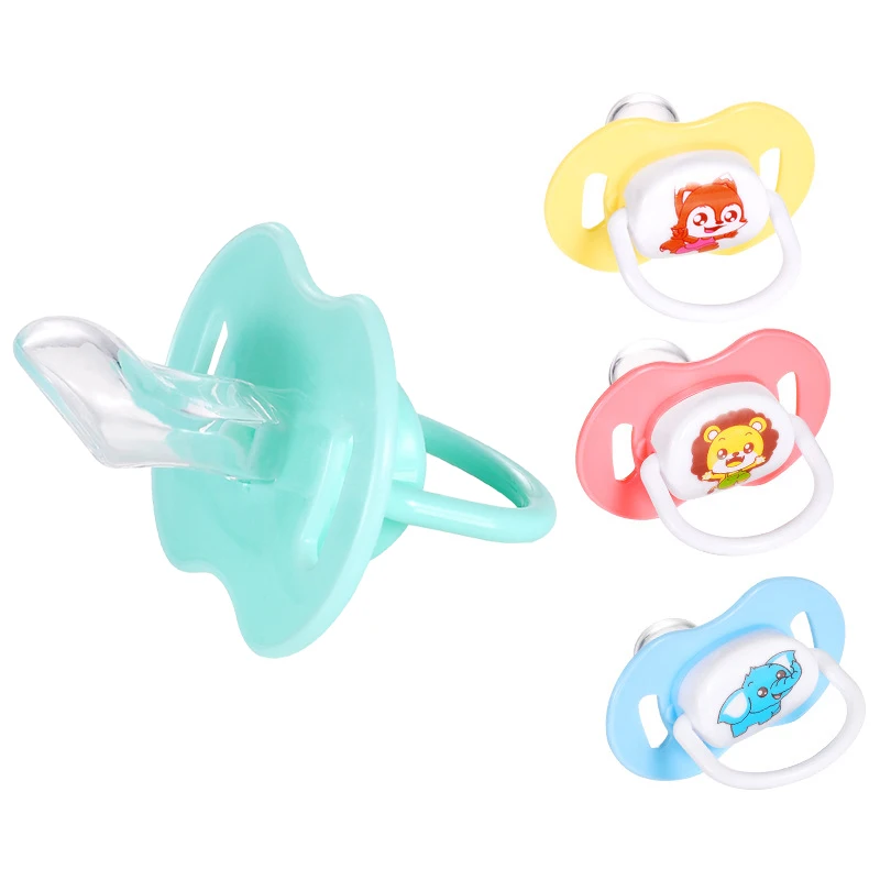 

Baby Pacifier Cartoon 3D Reality Taste Silicone Sleeping Pacifiers BPA Free 0-12 Months Toddler Nipple Teat Shower Gift