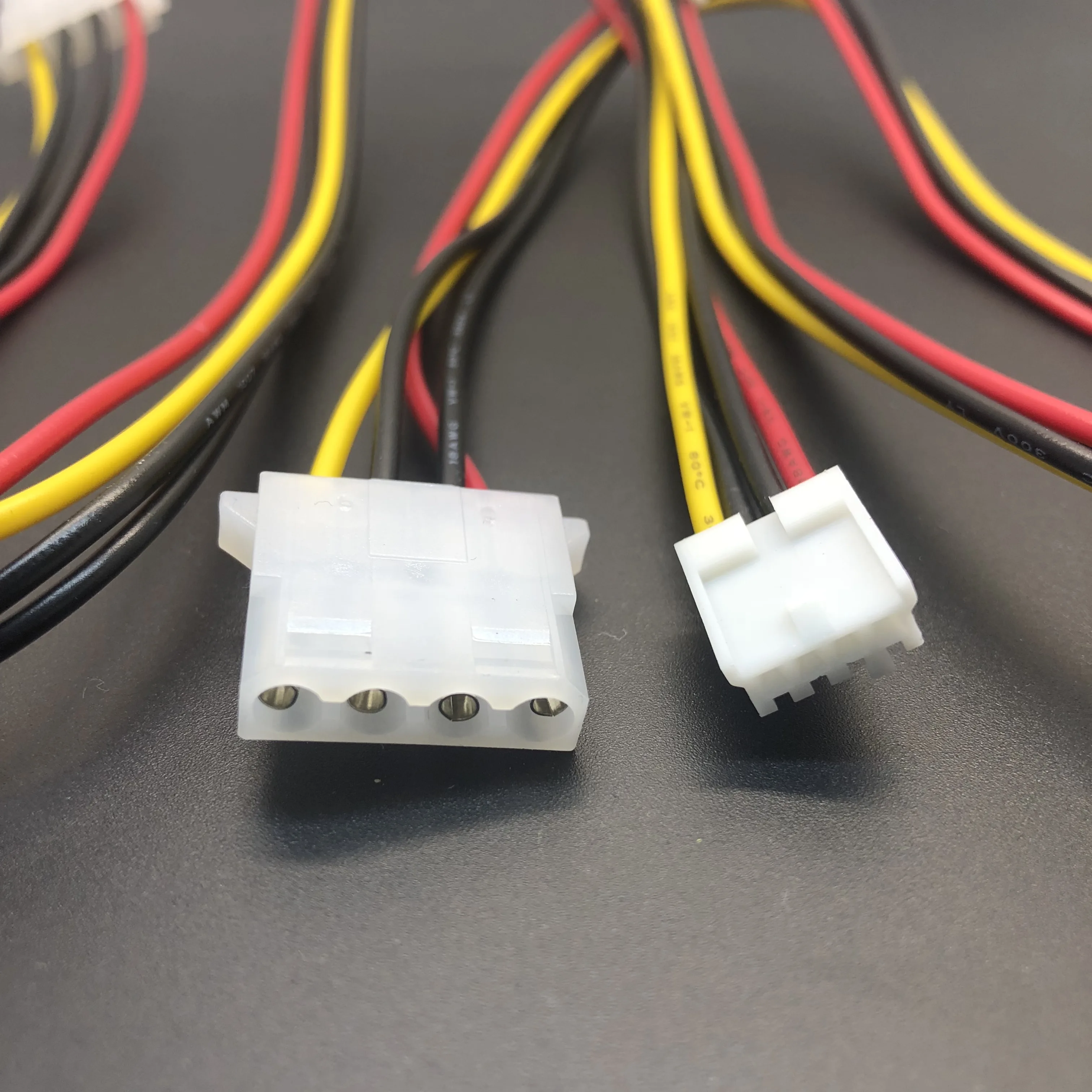 Оптовая продажа 100 шт./лот 50 см ITX FDD флоппи 4Pin мама 2 54 мм для IDE Molex привод кабель