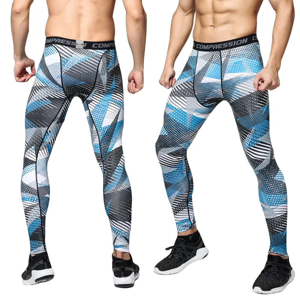 

Running Compression Pants Men's Tights Sports Fitness Leggings Long Clothes Slim Gym Leggins Pants