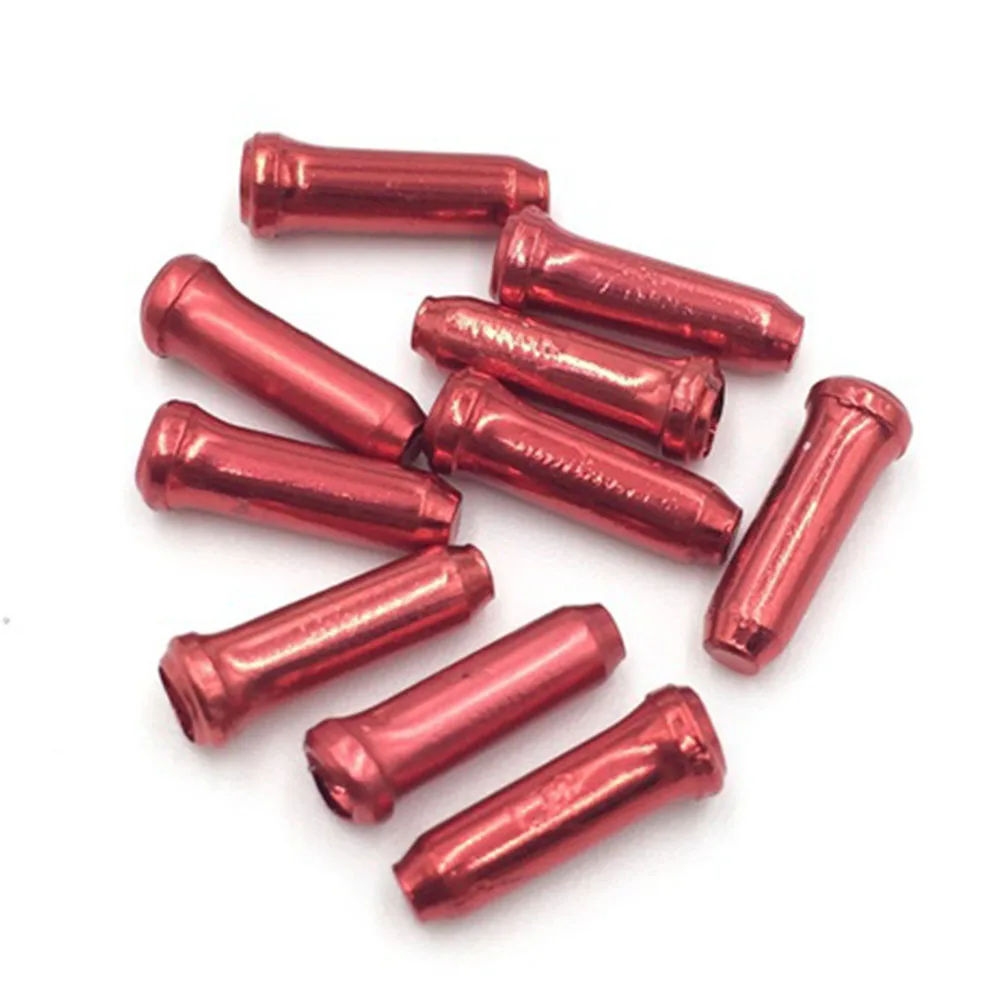 Велосипедные велосипедные алюминиевые тормозные наконечники троса обжимы