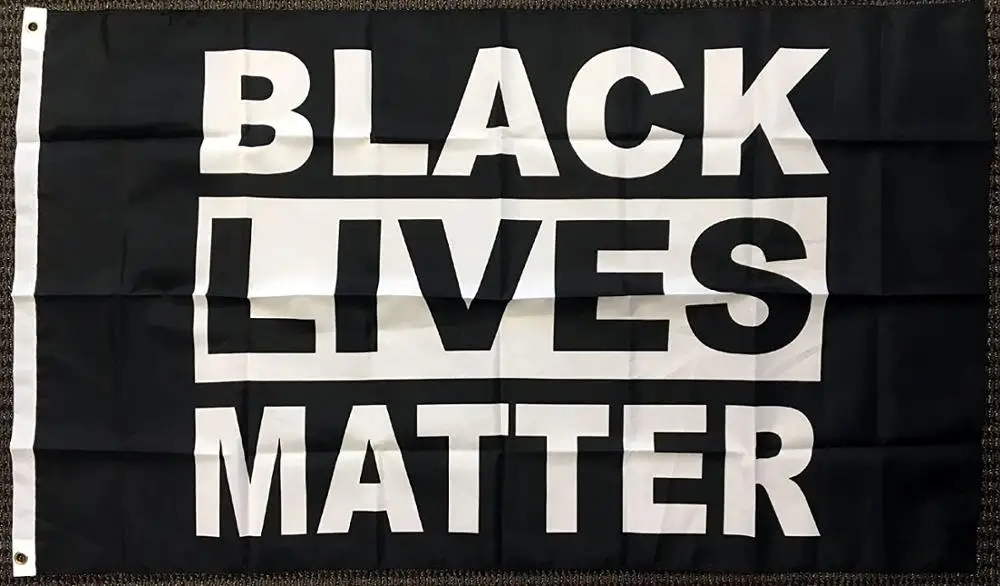 3x5 футов черный живой материальный флаг BLM Peace Protest наружный баннер | Дом и сад