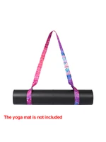 yoga strap elastic 2 in 1 adjustable sling portable stretch strap for mat carrier stretching strap daily workout fitness