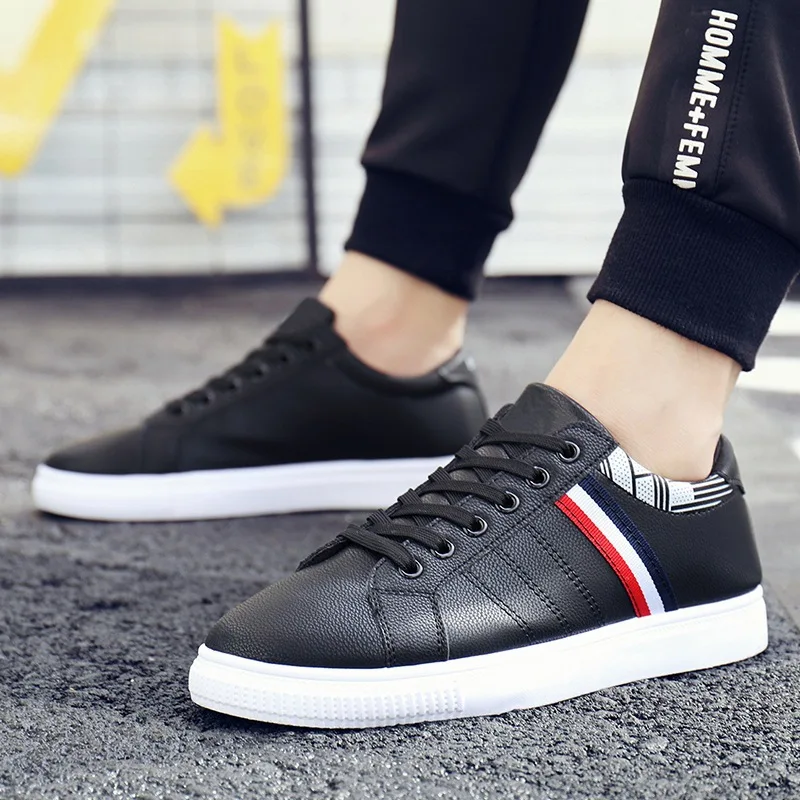 2019 весенние белые туфли мужские мужская повседневная обувь модные уличные