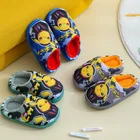 Симпатичные плюшевые хлопковые тапочки с покемоном Gengar, Пикачу, снорлакс, чармандер, вапоран, кавайные аниме плюшевые туфли, детские рождественские подарки